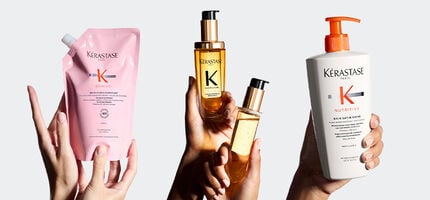 Refil Kerastase embalagens reciclaveis e sustentaveis