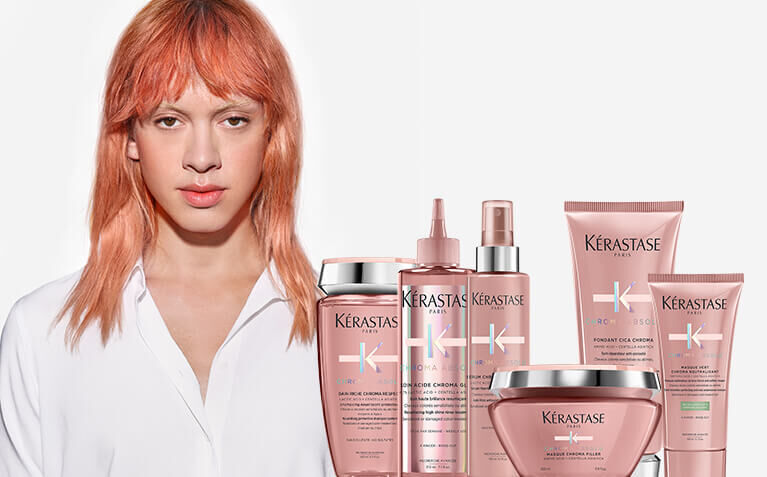 Tratamento Chroma Absolu Kerastase para cabelos coloridos