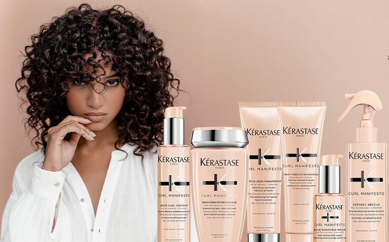 Tratamento Curl Manifesto Kerastase para cabelos cacheados