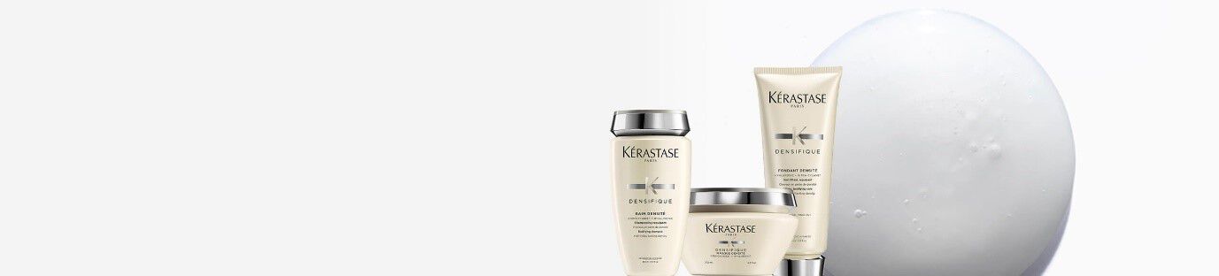 Kerastase Densifique tem os melhores produtos para cabelos finso e ralos
