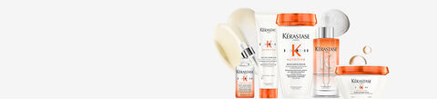 New Nutritive de Kerastase -banner com os principais produtos