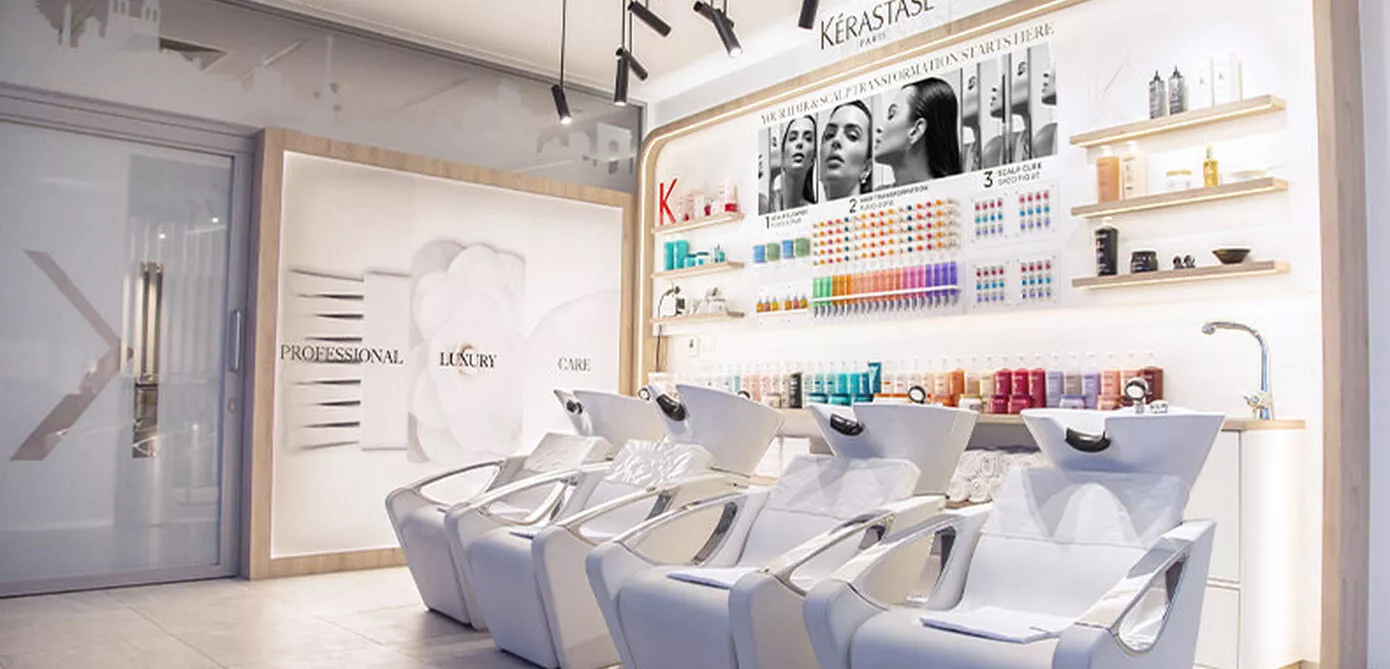 Saloes parceiros Kerastase