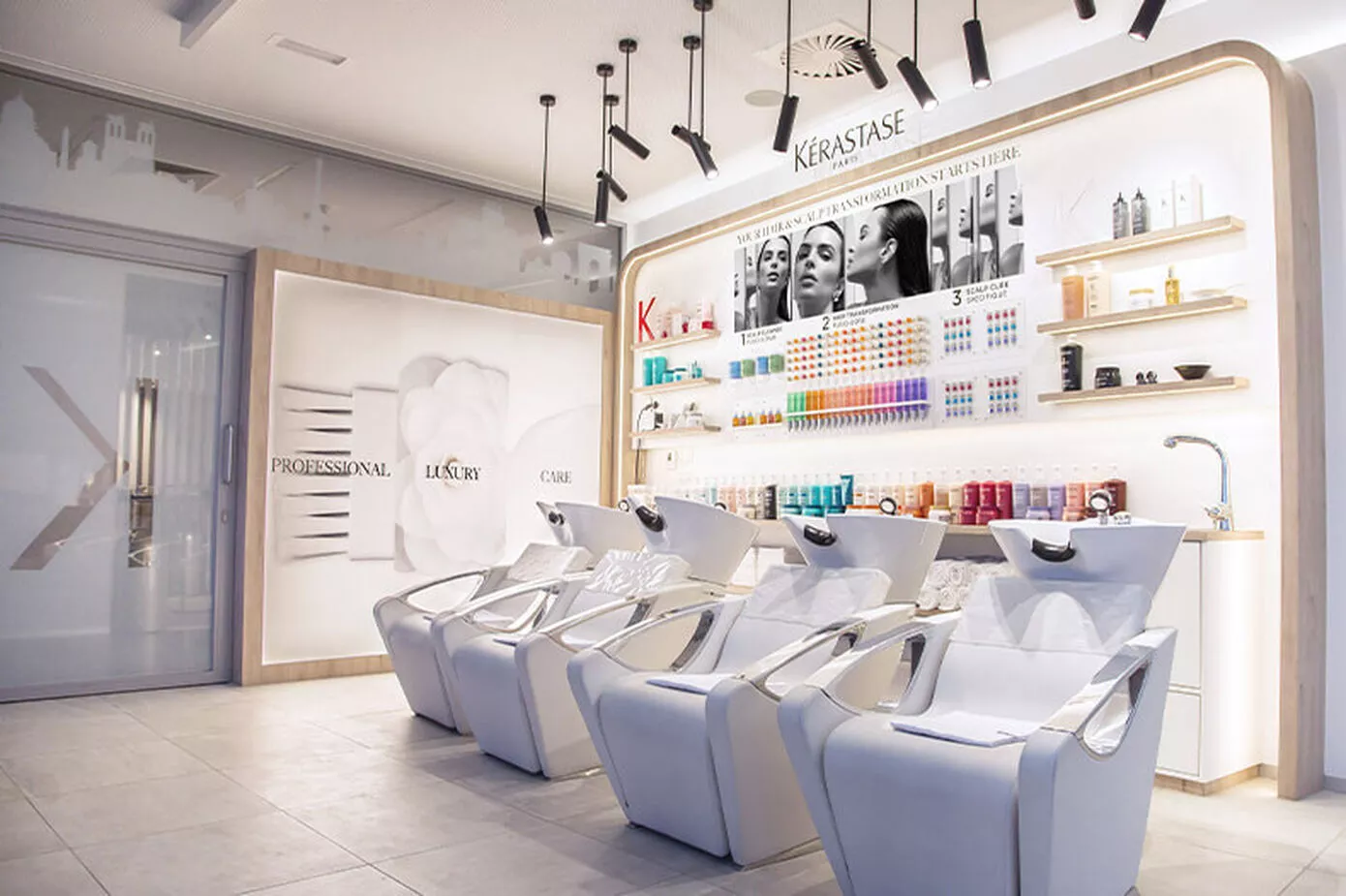Saloes parceiros Kerastase