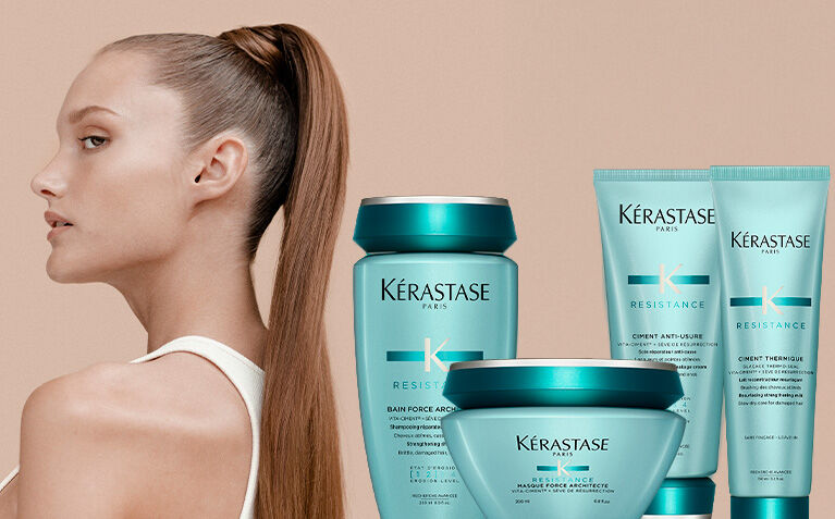 Tratamento Resistance Kerastase para cabelos danificados