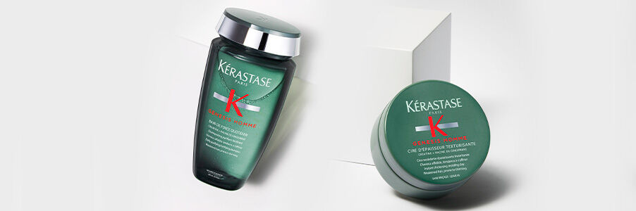 Linha Kerastase Genesis Homme para tratar queda capilar em homens 