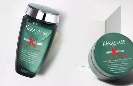 Linha Kerastase Genesis Homme para tratar queda capilar em homens