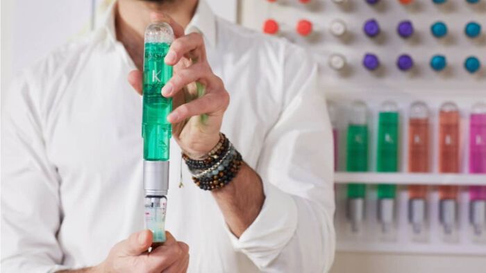 Historia do tratamento capilar profissional Kerastase 2011