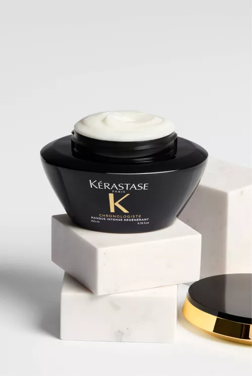 Colecao Kerastase Chronologiste para Rejuvenescimento Capilar com Mascara de Tratamento Masque Intense Regenerant