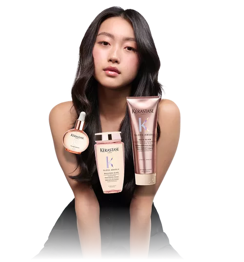 Celine usa a rotina Gloss Absolu Core