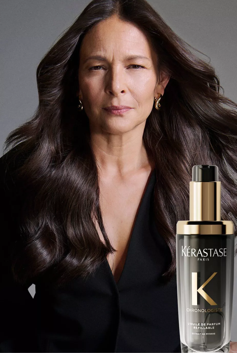 Perfume capilar em oleo L'Huille de Parfum Colecao Kerastase Chronologiste para Rejuvenescimento Capilar