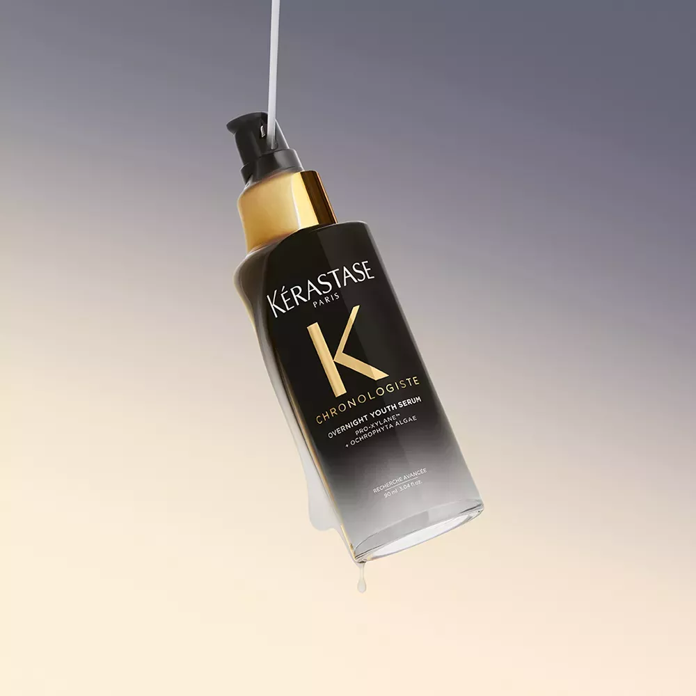 Chronologiste Kerastase Como Reverter os 5 Sinais do Envelhecimento Capilar com Serum Noturno Overnight Youth