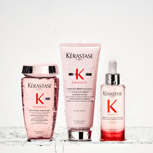 Armani Prive Iris Bleu bottle with a blue iris flower.