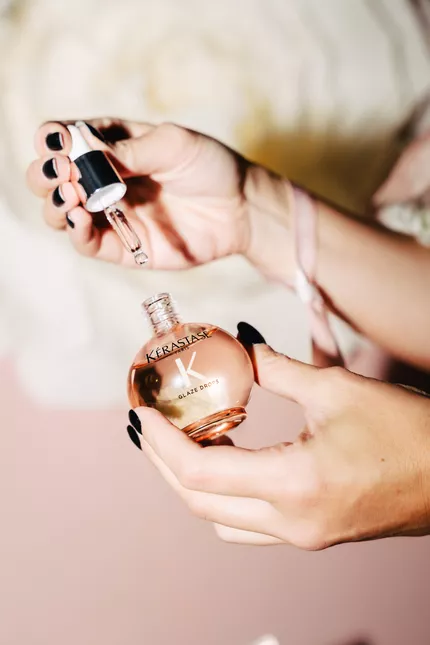 Kerastase Glaze Drops na festa Kerastase