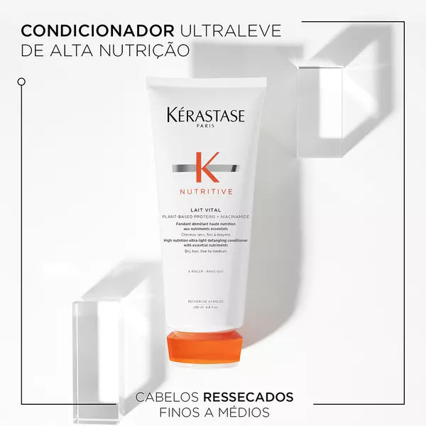 Melhores produtos para cabelos ressecados com Kerastase Nutritive Lait Vital
