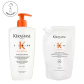 Shampoo Kerastase Nutritive Bain Satin Riche com Refil