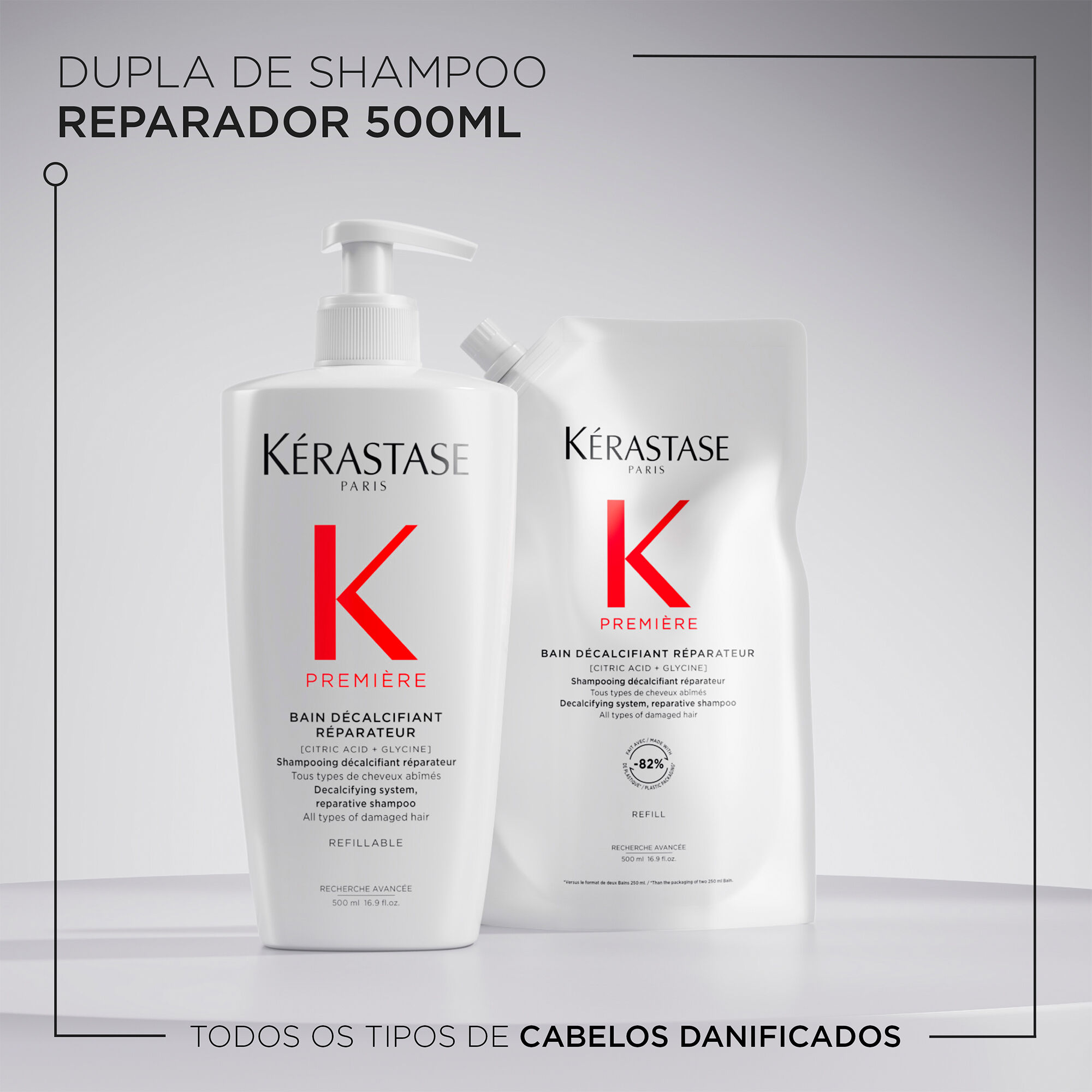 Shampoo reparador Kerastase Premiere Bain Decalcifiant Reparateur
