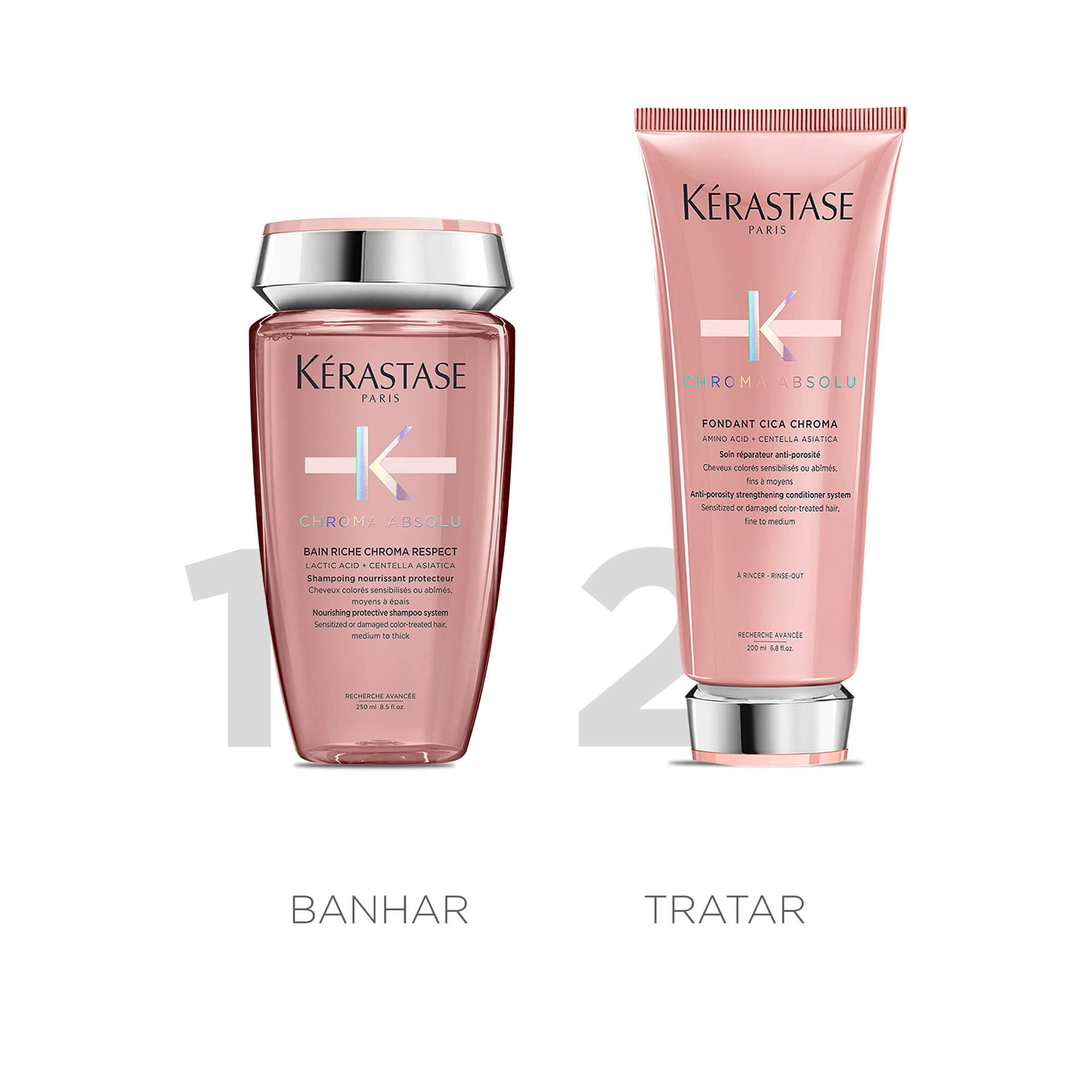 Como usar o kit Kerastase para cabelos coloridos