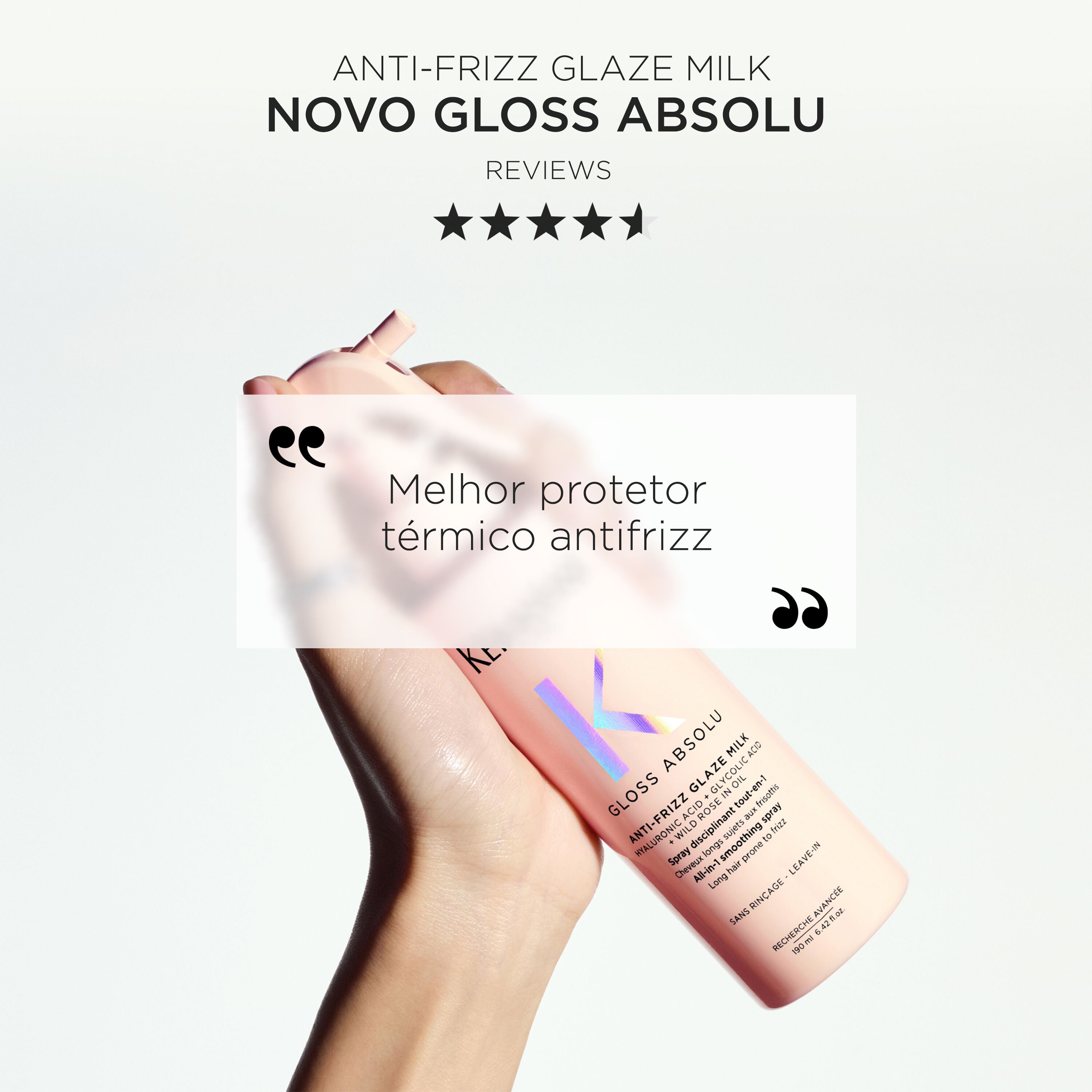 Review do Spray Kerastase Gloss Absolu Glaze Milk Anti-frizz