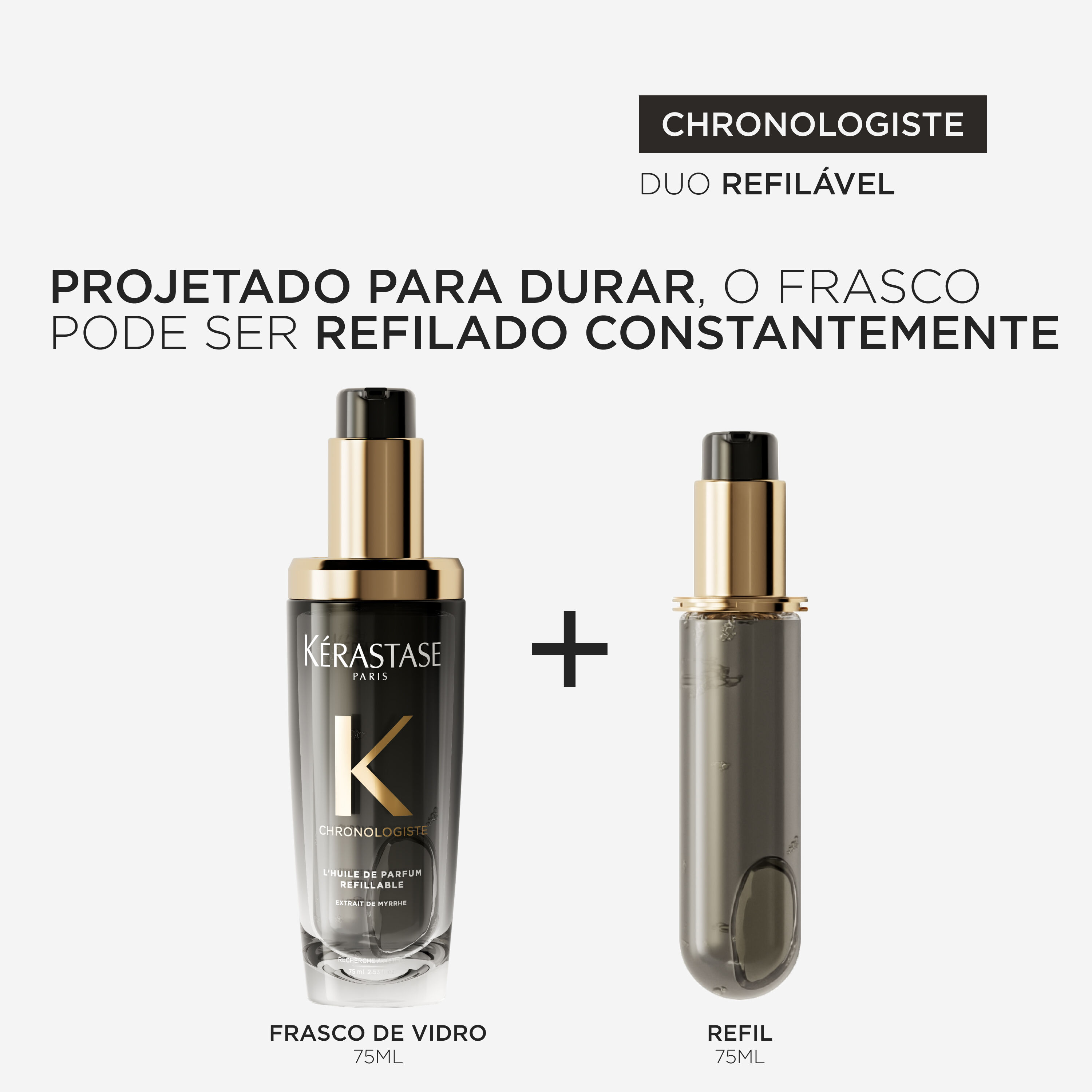 Perfume para cabelo Kerastase Chronologiste Huile de Parfum Refilavel