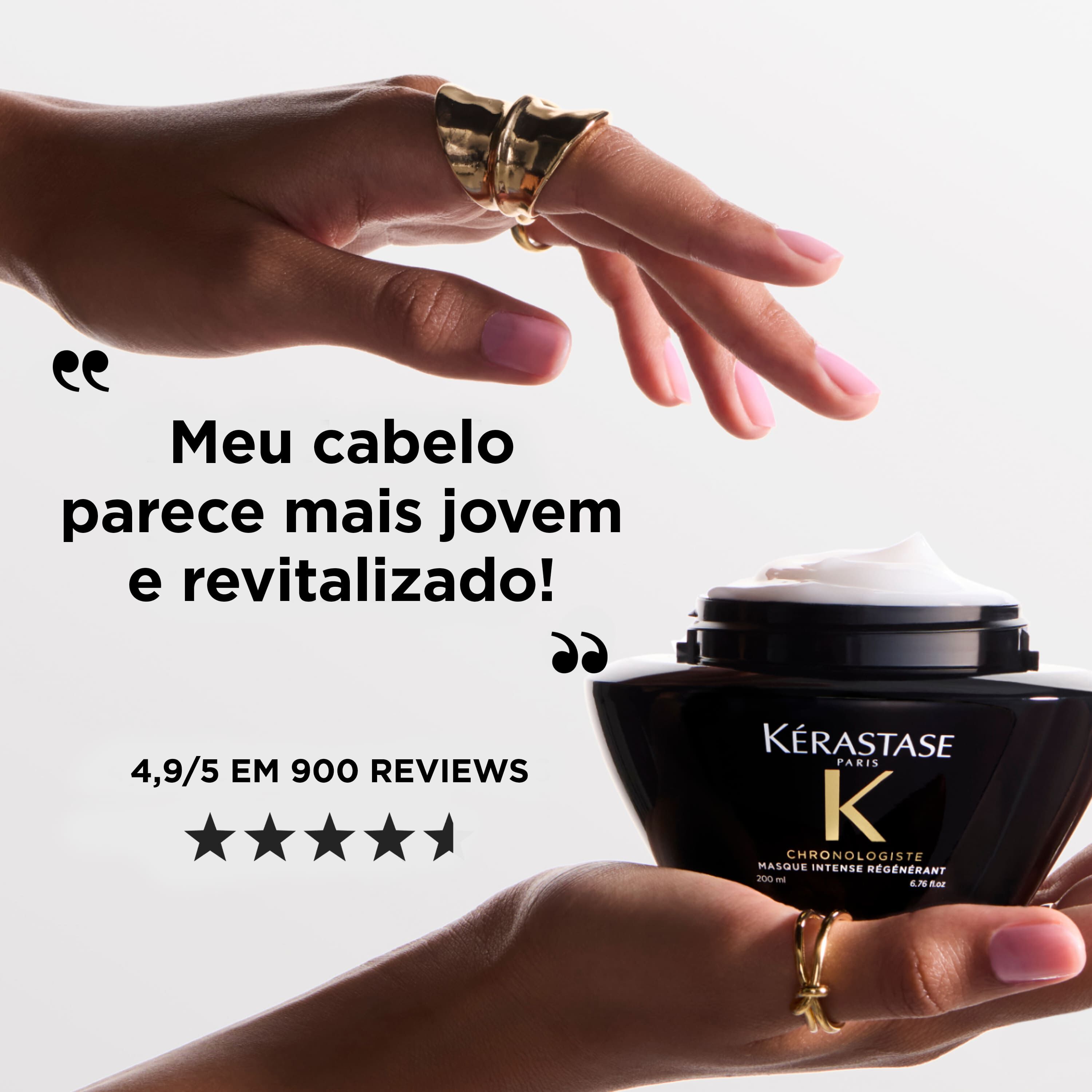 Mascara regeneradora Kerastase Intense Regenerant produto iconico amado pelos clientes