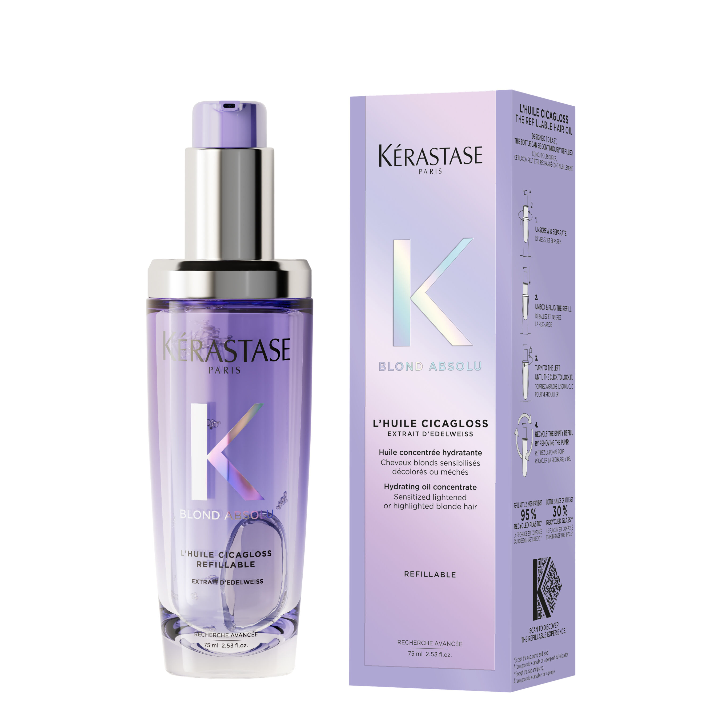 Oleo Kerastase Blond Absolu Huile Cicagloss 