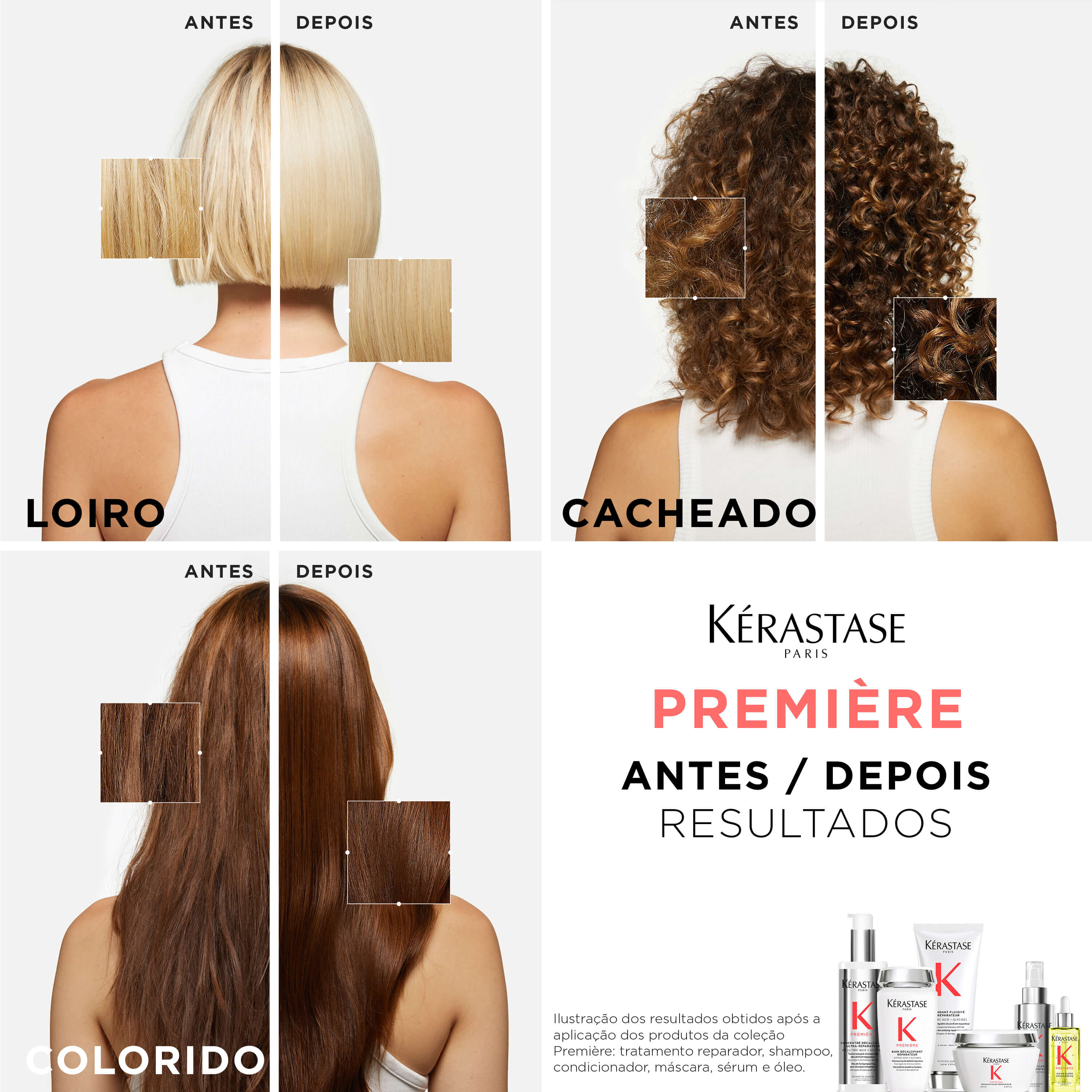 Kit Kerastase Premiere Shampoo + Tratamento Descalcificante