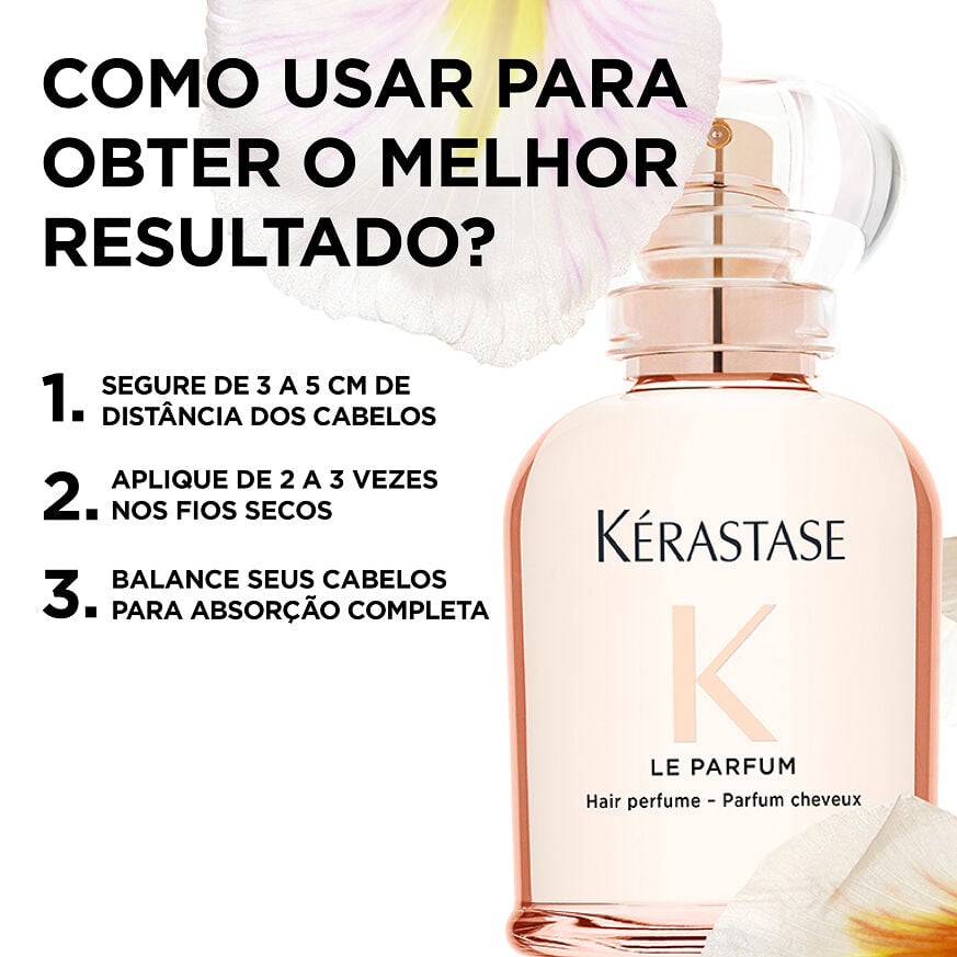 Como usar o perfume para cabelo Kerastase Gloss Absolu Le Parfum