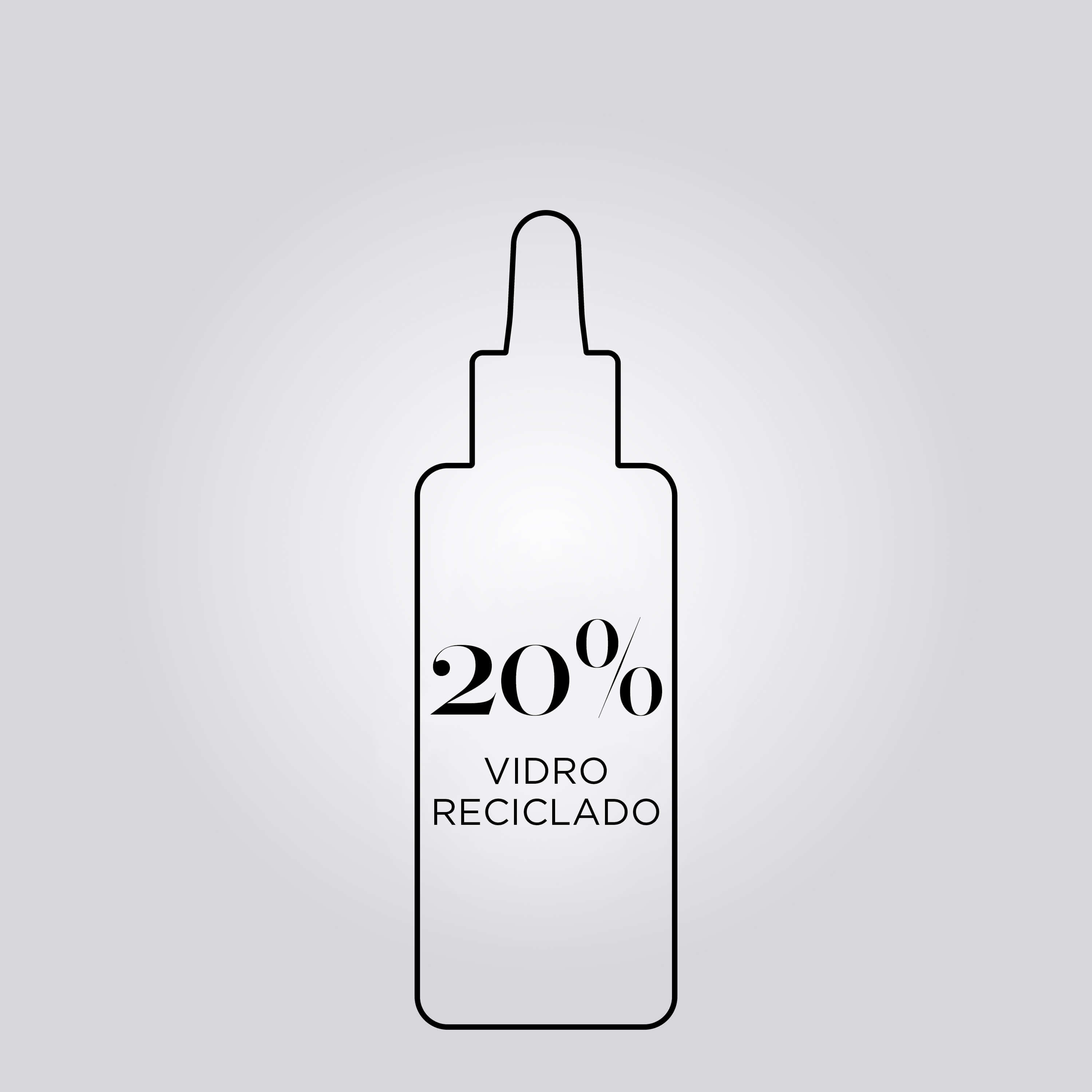 Oleo Kerastase Premiere Huile Gloss Reparatrice embalagem
                        com 20% de plastico reciclado