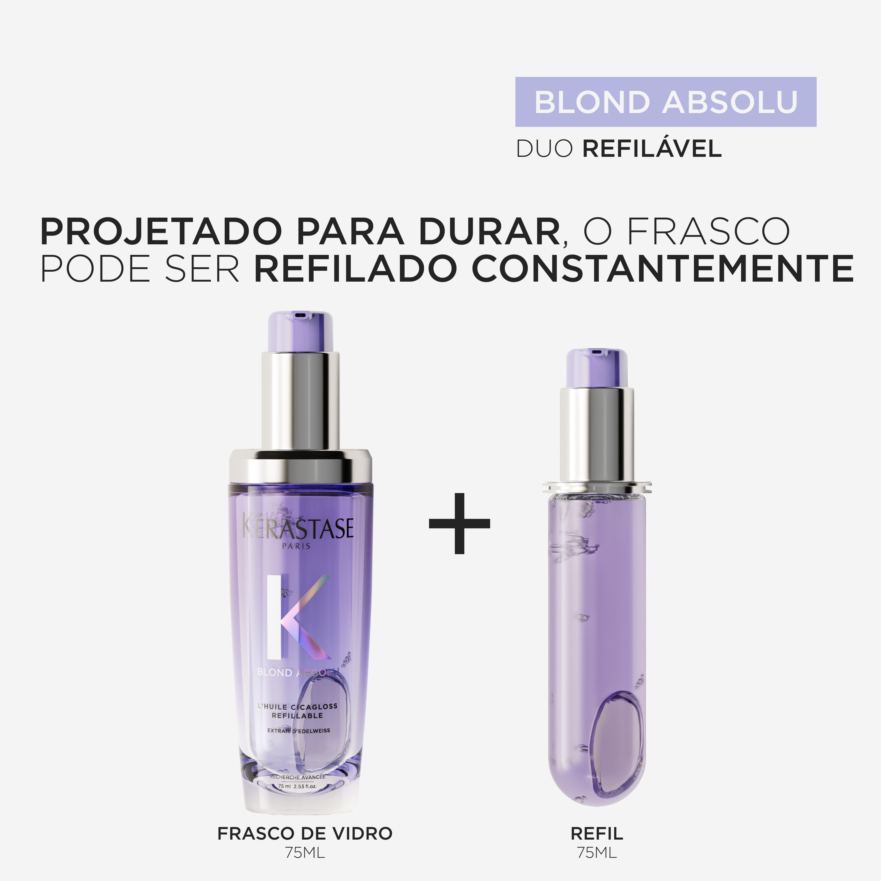 Oleo Kerastase Blond Absolu Huile Cicagloss Refil