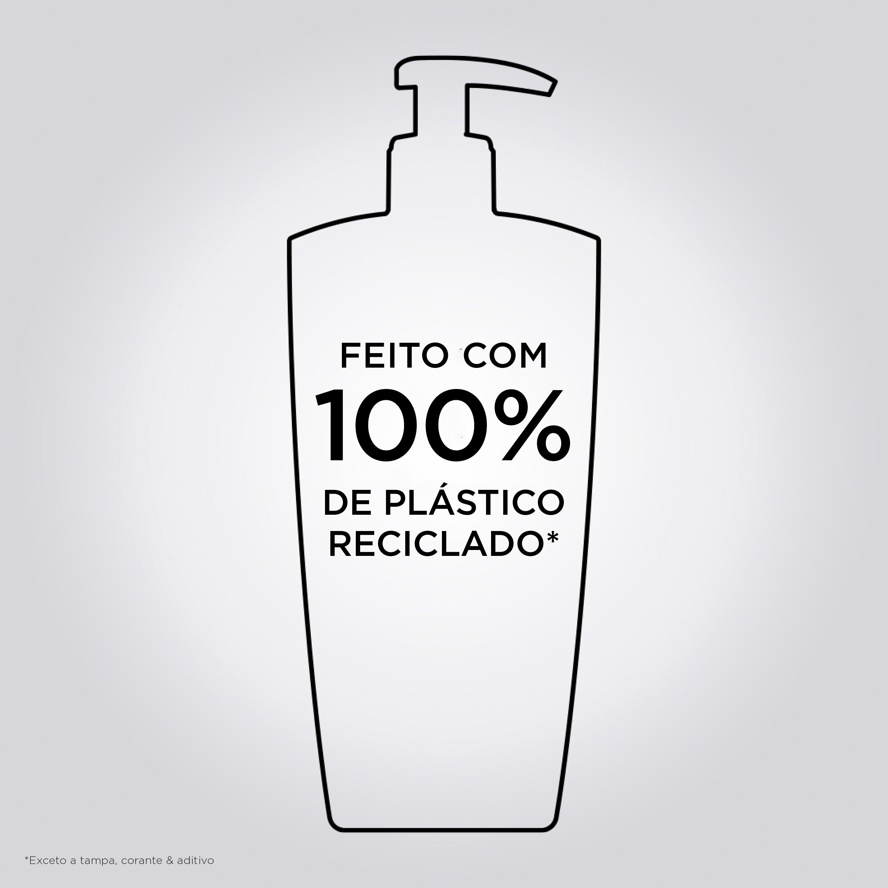 Shampoo Kerastase Densifique Bain Densite refilavel com 100% do plastico reciclado