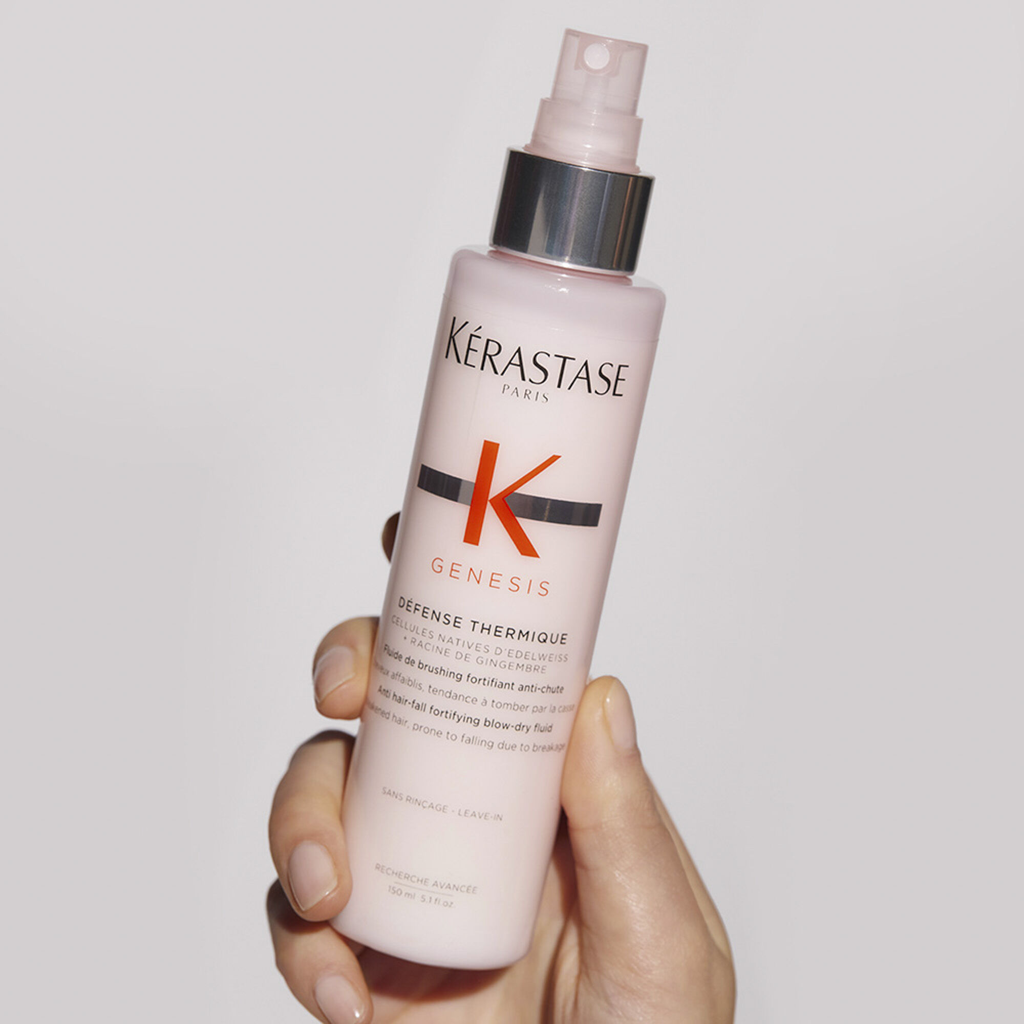 Spray Kerastase Genesis Defense Thermique como usar