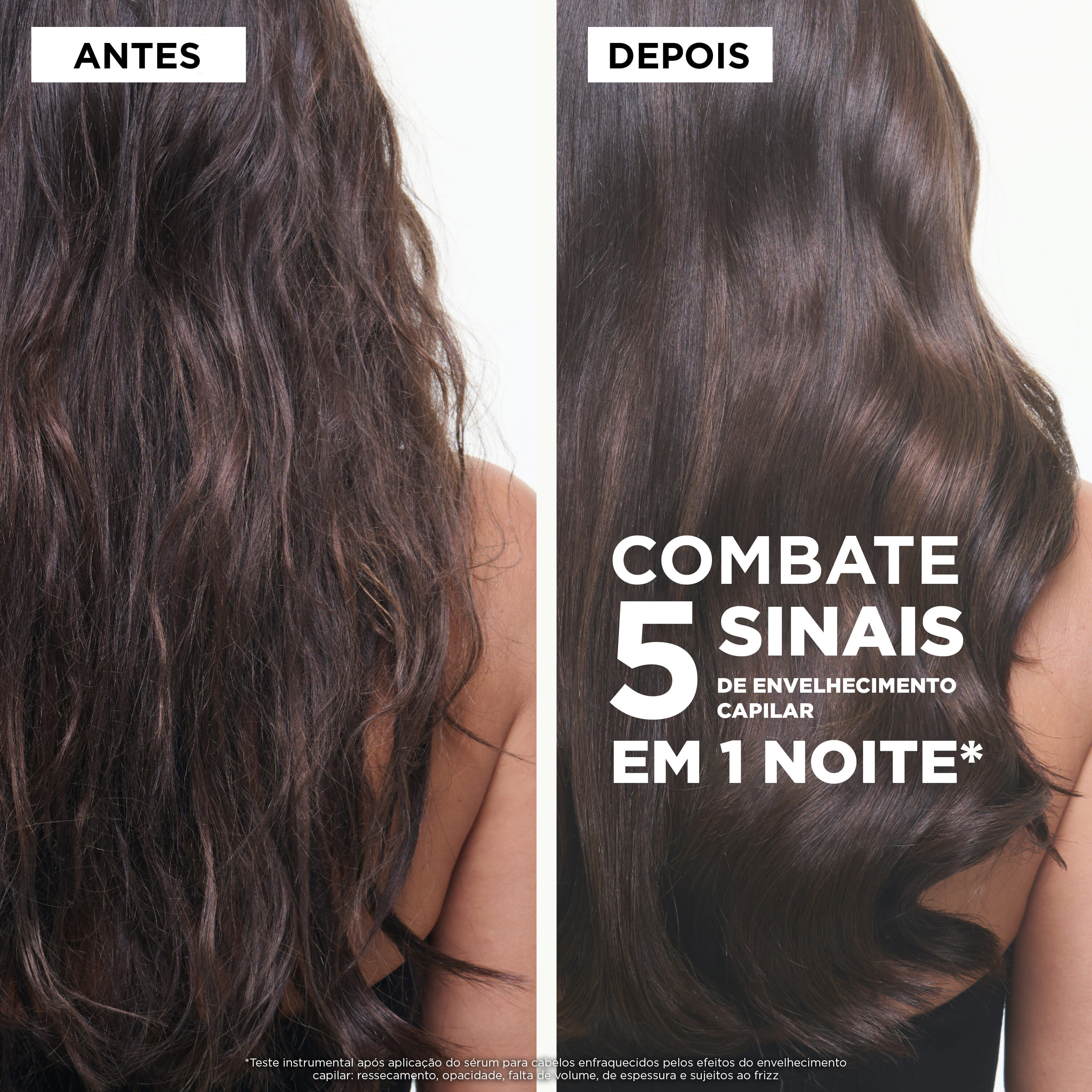 Serum noturno Kerastase Chronologiste Overnight Youth combate 5 sinais do envelhecimento capilar em uma noite para regeneracao capilar