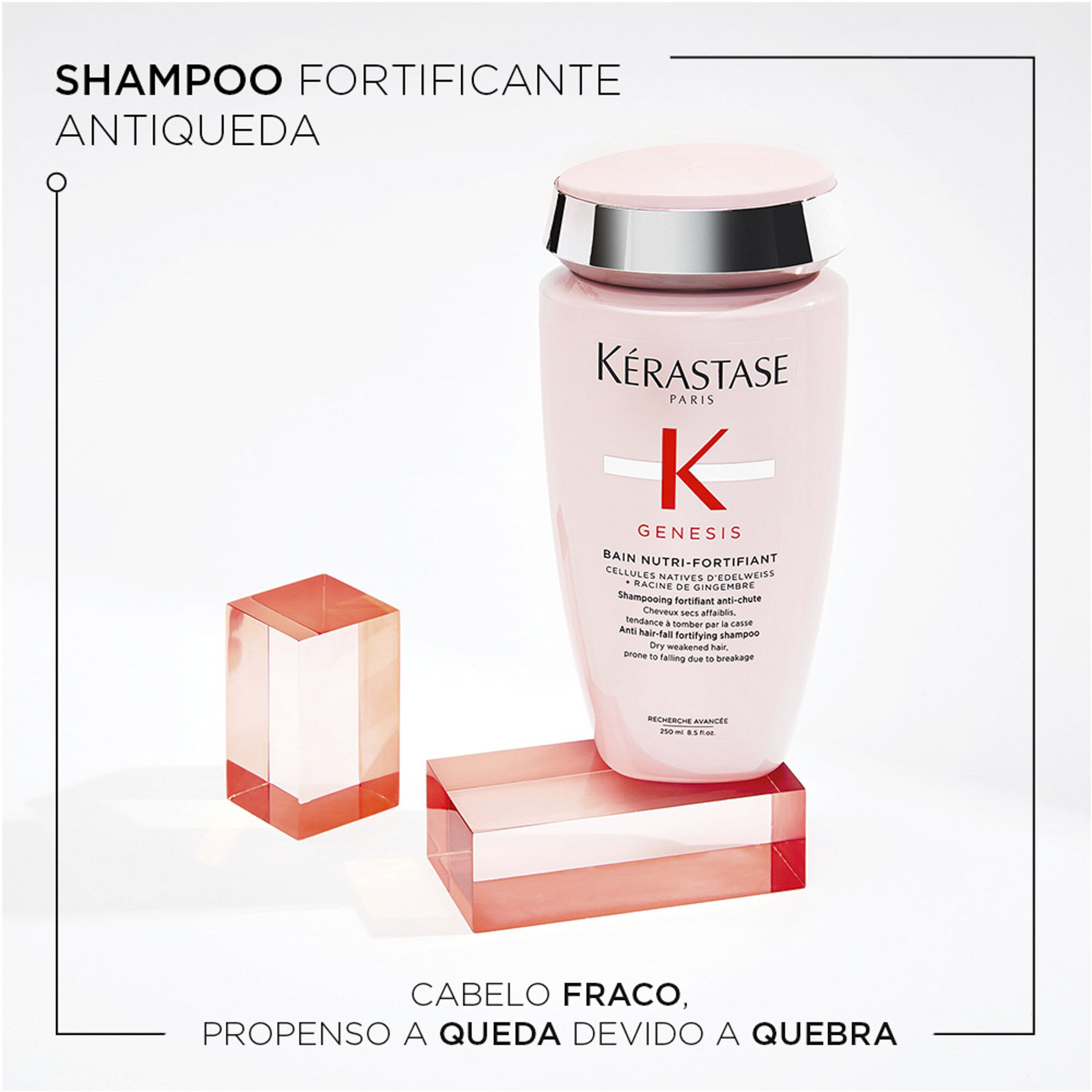 Shampoo Kérastase Genesis Bain Nutri-Fortifiant | Queda de Shampoo Kérastase Genesis Bain Nutri-Fortifiant | Queda de