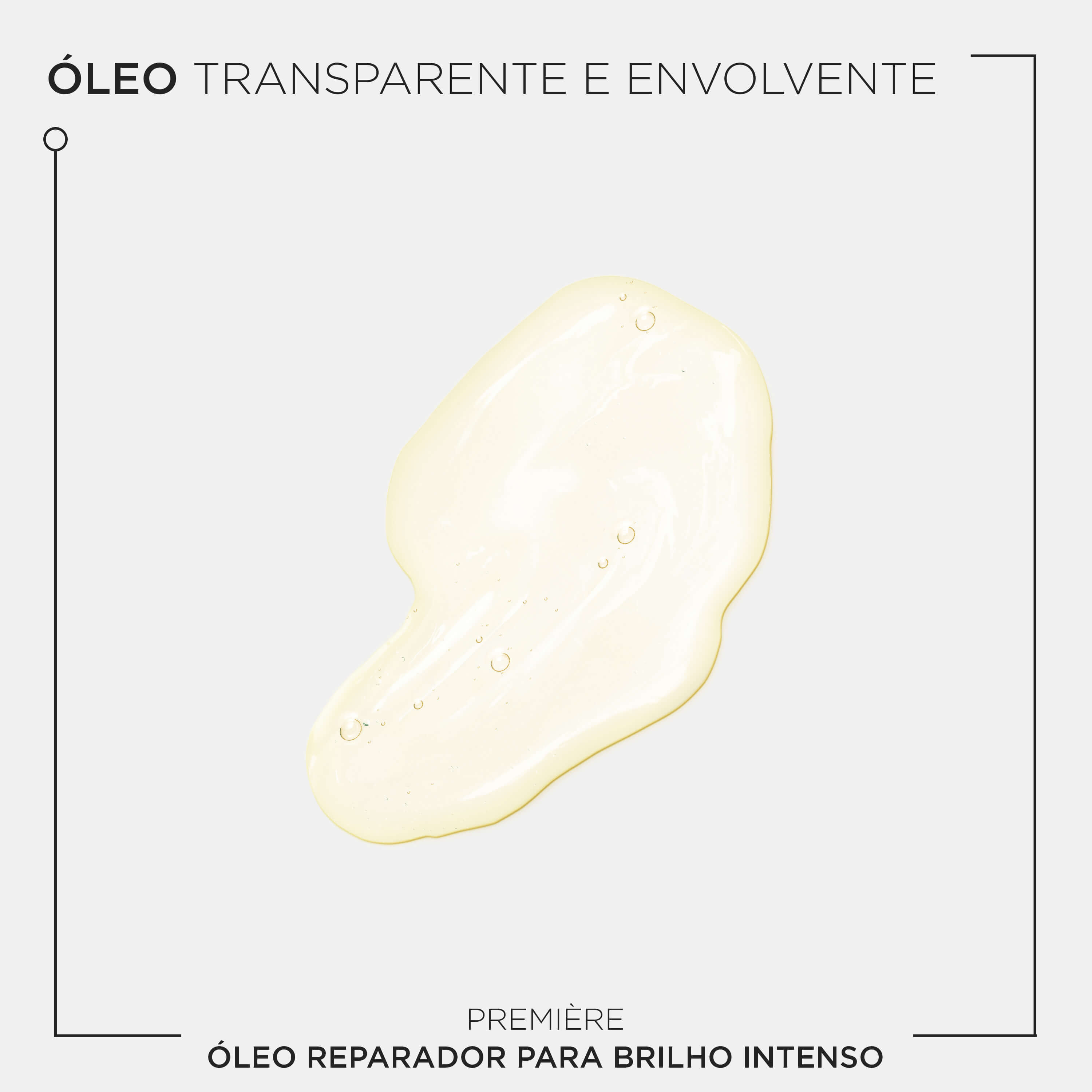 Oleo Kerastase Premiere Huile Gloss Reparatrice textura em
                        creme