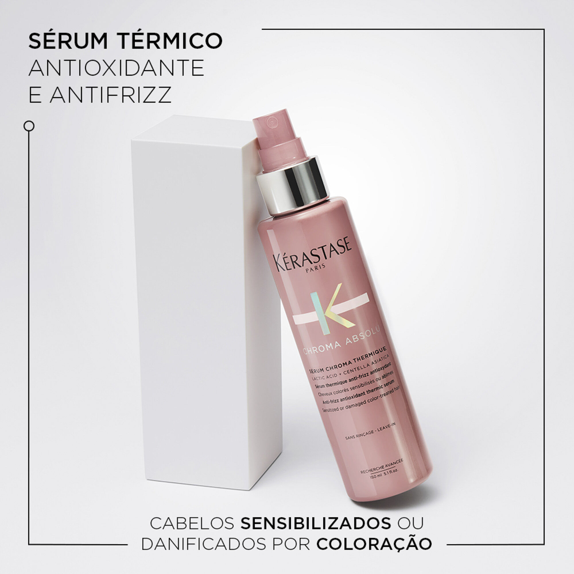 Shampoo Kérastase Chroma Absolu Bain Respect | Cabelos Coloridos Shampoo Kérastase Chroma Absolu Bain Respect | Cabelos Coloridos