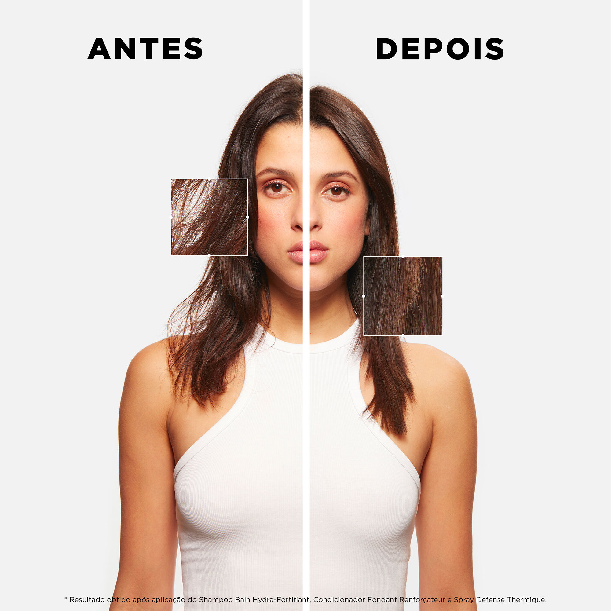 Serum Kerastase Genesis Anti-Chute Fortifiant antes e depois