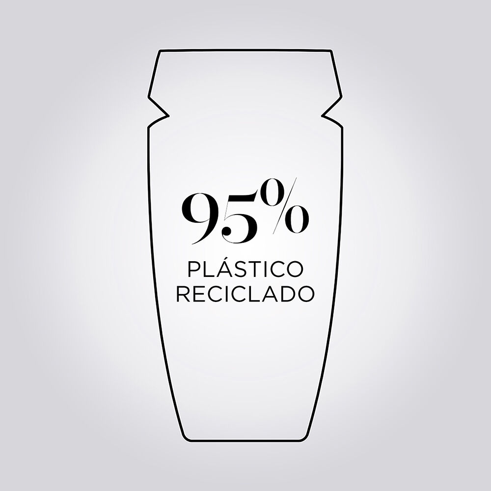 Shampoo Kerastase Symbiose Bain Purete Anti-Pelliculaire embalagem feita com 95% plastico reciclado
