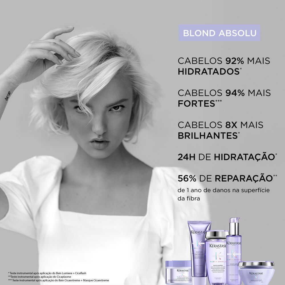 Kit Kerastase Blond Absolu Shampoo e Condicionador para Cabelos Loiros