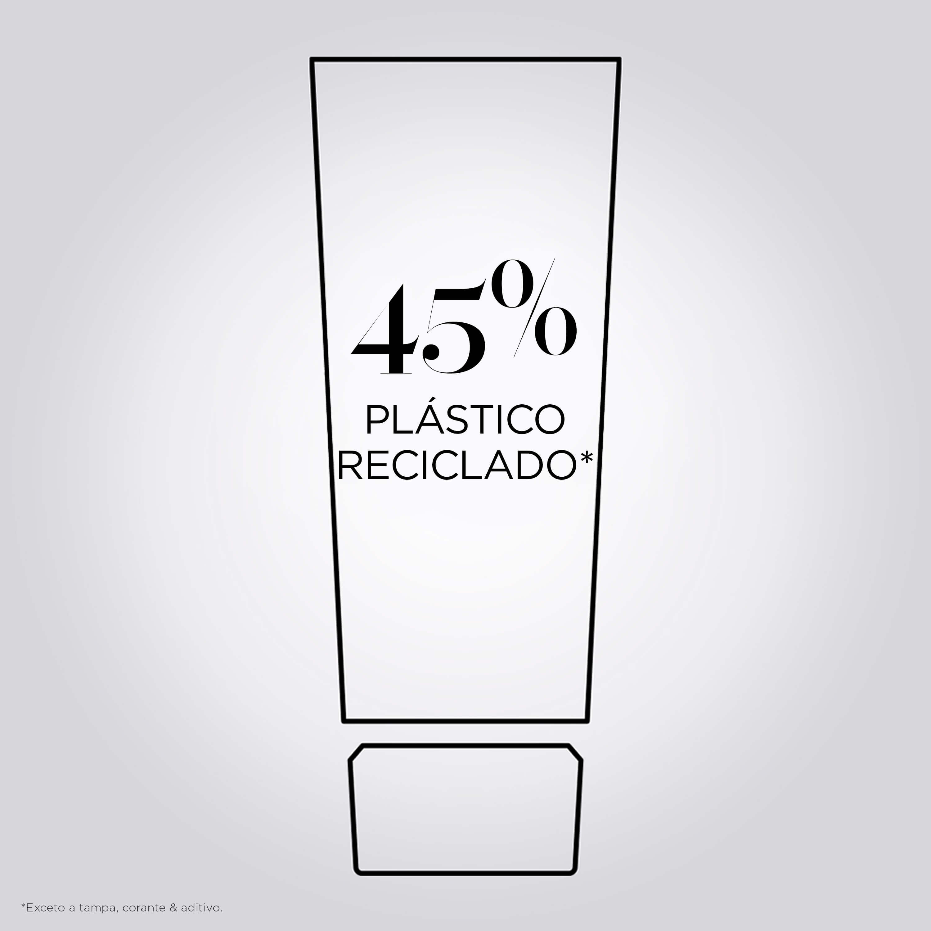 Condicionador Kerastase Premiere Fondant Fluidite Reparateur embalagem com 45% plastico reciclado