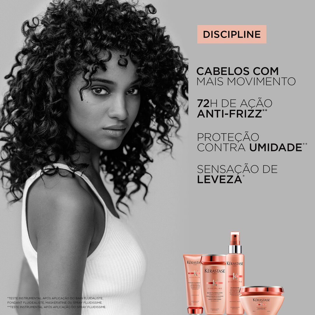 Benefícios do Spray Kérastase Discipline Fluidissime Principais benefícios do Spray Kérastase Discipline Fluidissime