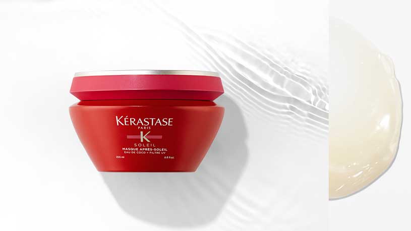 Beach Waves com Masque Après Soleil Beach Waves Kérastase com a Máscara Masque Après Soleil