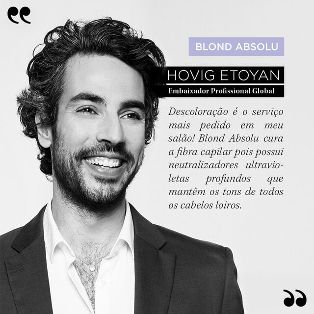 Edine Ahbich fala sobre a coleção Blond Absolu