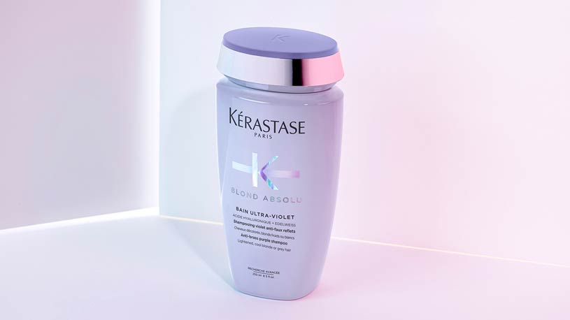 Como cuidar do cabelo loiro tingido com Kérastase Blond Absolu Bain Ultra-Violet
