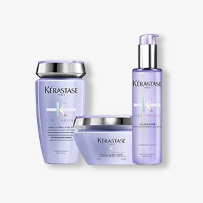 Tratamento matizador com Blond Absolu