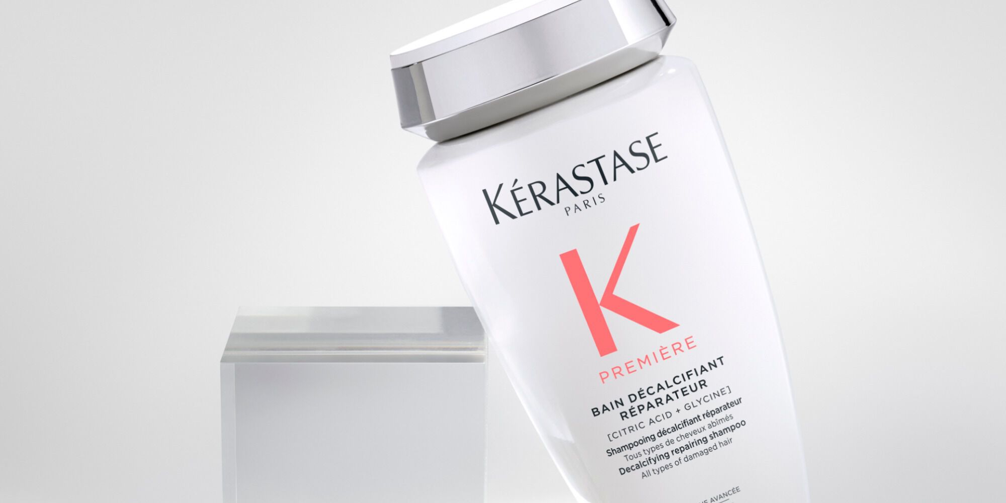 Shampoo Kérastase Première para ritual de descalcificação em camadas Shampoo Kérastase Première para ritual de descalcificação em camadas