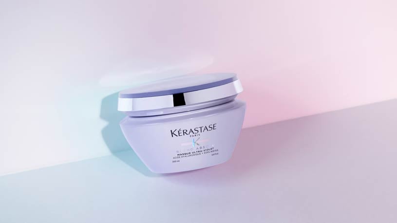 Como cuidar do cabelo loiro tingido com Kérastase Blond Absolu Masque Ultra-Violet
